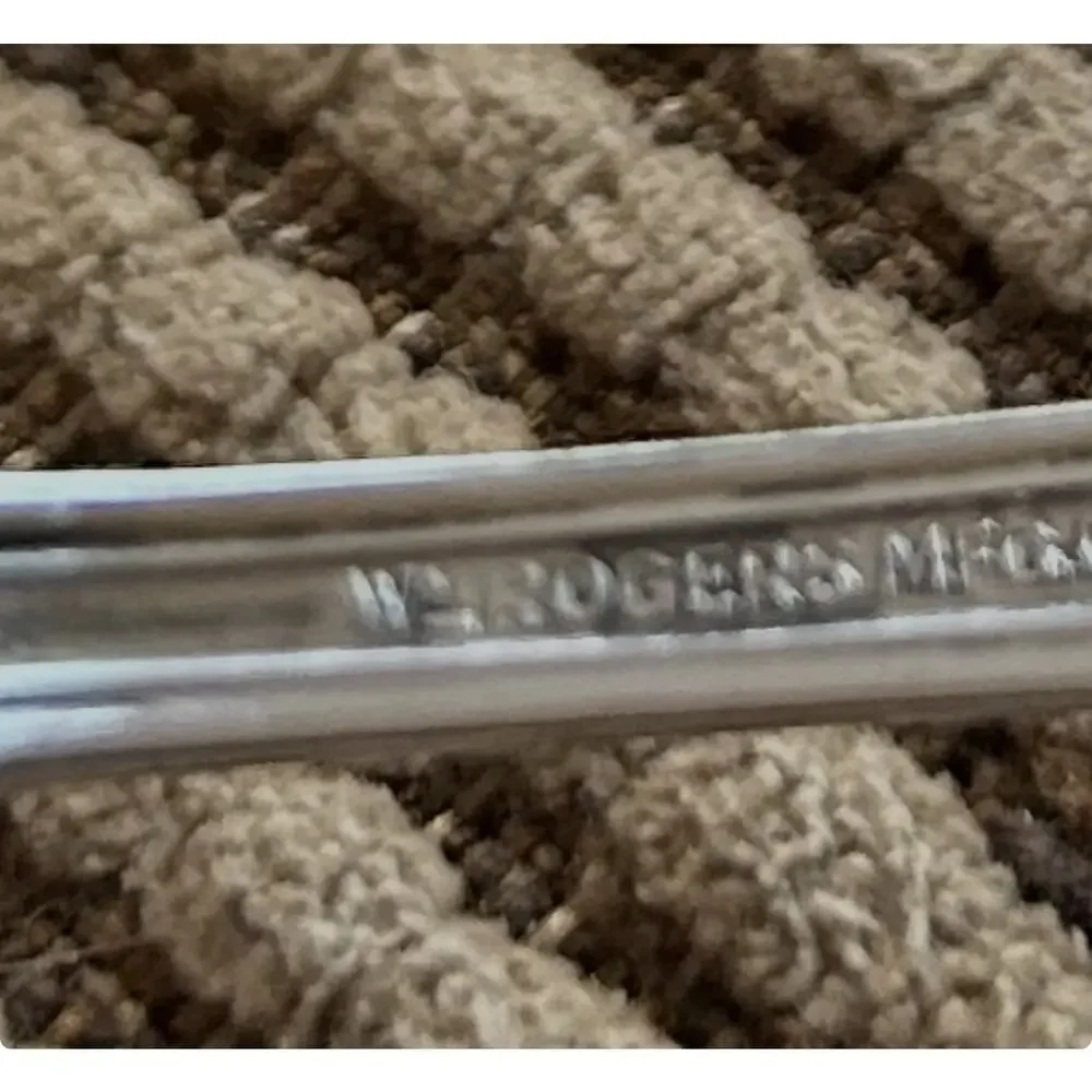 MIXED LOT Vtg Silver plated - JELLY SPOON Rogers FORK Internat BUTTER KNIFE B26